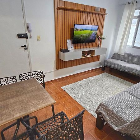 Ap Confortavel - Praia Das Asturias - Beach Host Guaruja Ngoại thất bức ảnh